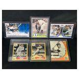 2012 Topps Topps Diamond Duos / 2005 Upper Deck Sunkist Fresh Snack / 2012 Topps Baseball Cards Lot of 6 New York Yankees Legends