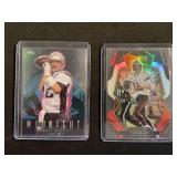 2024 Topps Composite Midnight Tom Brady 330 & 2022 Panini Select Premier Level Tom Brady 192 Lot of 2 Football Cards