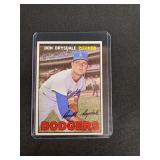 1967 Topps Don Drysdale #55 Los Angeles Dodgers Baseball Card