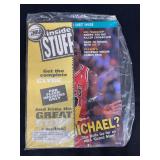 NBA Inside Stuff Magazine Michael Jordan Cover Fleer Insiders Only Sealed