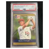 1990 PGA Tour Pro Set Payne Stewart #20 Graded PSA 9