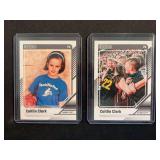 2024 Panini Caitlin Clark Collection Lot of 2 Cards #18 and #20 Iowa Hawkeyes Basketball
