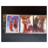 Michael Jordan 2003-04 Upper Deck Hardcourt Lot of 3 Cards Plus Insert