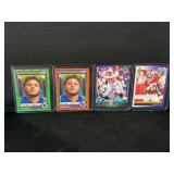 2024 Panini Score A-Treat Football Blake Corum Rising Stars Lot of 4 Cards