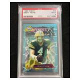 1995 Topps Finest Brett Favre #56 Graded PSA 9