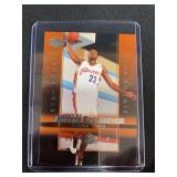 2003-04 Upper Deck Rookie Exclusives LeBron James #1 Rookie Card