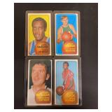 1970 Topps Basketball Lot of 4 Cards - Happy Hairston #77, Steve Kuberski #67, Erwin Mueller #82, Bob Quick #161