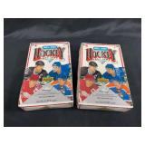 1991-92 Upper Deck Hockey Series 1 Factory Sealed Hobby Boxes Lot of 2