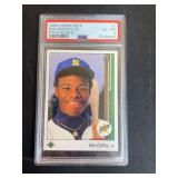 1989 Upper Deck Ken Griffey Jr. Star Rookie #1 PSA 6 Graded Baseball Card
