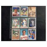 1991-1992 Nolan Ryan Baseball Card Collection Set of 9 Mixed Manufacturers