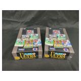 1991 Fleer Ultra Football Trading Card Unopened Box Lot of 2 - 36 Count
