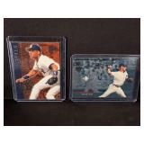 1997 Fleer Ultra / 1997 Upper Deck Derek Jeter Lot of 2 Baseball Cards
