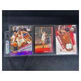 Basketball Card Lot of 3 Assorted Players Hakeem Olajuwon Yao Ming Glenn Robinson