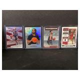 Lot of 4 Darius Garland Basketball Cards - Panini Contenders Panini Revolution Upper Deck Allure Cleveland Cavaliers