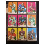 1969 Topps Football Trading Card Lot - Multiple Players