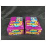 1991 Score Series 2 Major League Baseball Trading Card Boxes (Lot of 2)