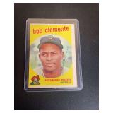 1959 Topps #478 Bob Clemente Pittsburgh Pirates Baseball Card