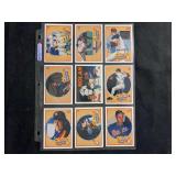 1991 Upper Deck Baseball Heroes Nolan Ryan Partial Set Cards 10 Through 17 Plus Header