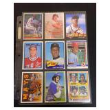 Assorted Major League Baseball Trading Cards Lot of 9 Including Chipper Jones and Steve Carlton