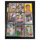 Baseball Card Collection Lot of 9 Mixed Brands and Years