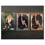 1998-99 Topps Chrome Jason Williams Rookie Card #153, Topps #153, and Upper Deck Ionix Electrix #67 Lot