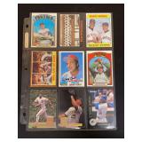 Assorted Major League Baseball Trading Card Collection Lot of 9
