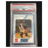 1989 North Carolina Collegiate Collection Michael Jordan #17 Graded PSA 8