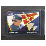 2006 Topps Bazooka Blasts #BBL-CJ Chipper Jones Game-Used Bat Relic Card