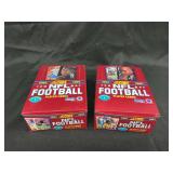 1991 Score Series 1 NFL Football Trading Card Hobby Box Lot of 2 Unopened