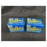 1990 Fleer Update Baseball Trading Cards Factory Sealed Box Lot of 2