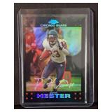 2007 Topps Chrome Devin Hester Refractor #TC145 Chicago Bears Trading Card