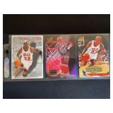 Lot of 3 Michael Jordan Basketball Cards Fleer Ultra Chicago Bulls