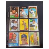Assorted Major League Baseball Trading Card Collection Including Roger Maris, Pete Rose, and Hank Aaron