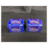 1991 Score Rookie & Traded Football 110-Player Card Set Lot of 2 Factory Sealed Boxes