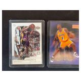 1997-98 SkyBox Premium Kobe Bryant #23 & 2001 Upper Deck Pros & Prospects Kobe Bryant #37 Lot of 2 Basketball Cards