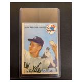 1953 Topps 37 Whitey Ford New York Yankees Baseball Card