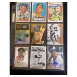 Mickey Mantle Trading Card Assortment Lot of 9