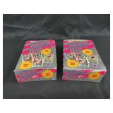 1991 Pacific Pro Football Plus Super Hi Gloss Premier Edition Trading Card Boxes Lot of 2