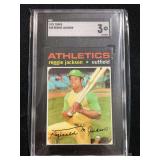 1971 Topps #20 Reggie Jackson Graded SGC 3