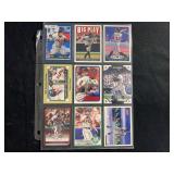 Lot of 9 Chipper Jones Atlanta Braves Baseball Trading Cards 1999-2008 Fleer Donruss Upper Deck Bowman