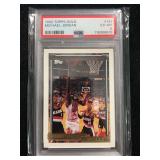 1992 Topps Gold Michael Jordan #141 Graded PSA 6