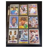 Baseball Trading Card Lot Assorted Players Manufacturers Years