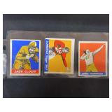 1948 Leaf Football and 1981 TCMA Jim Brown Trading Card Lots