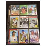 Topps Deion Sanders #61 & Assorted Baseball Card Lot of 9