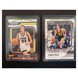 2023-24 Panini Donruss & Contenders Caitlin Clark Iowa Hawkeyes Rookie Card Lot of 2