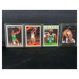 2007 Topps Bill Russell Career Best Lot of 4 Basketball Cards #BR64 #BR66 #BR67 #50th Anniversary