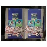 1991 Fleer Ultra Baseball Hobby Box 36 Count Unopened Lot of 2