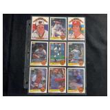 Donruss/Diamond Kings Baseball Card Lot of 9 Including Jim Palmer and Rickey Henderson