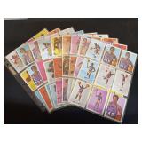 1971 Fleer Harlem Globetrotters Basketball Card Collection - Set of Multiple Trading Cards