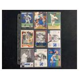New York Yankees Trading Card Lot Featuring Don Mattingly, Mariano Rivera, Andy Pettitte, Yogi Berra, Bill Dickey, and Charlie Keller
